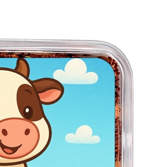 Embalagem Bolo Docinhos Personalizada Vaquinha