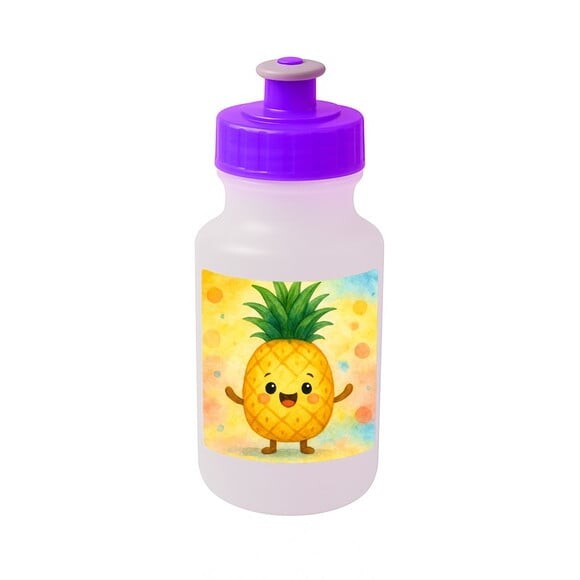 Garrafinha Squeeze Personalizada Abacaxi