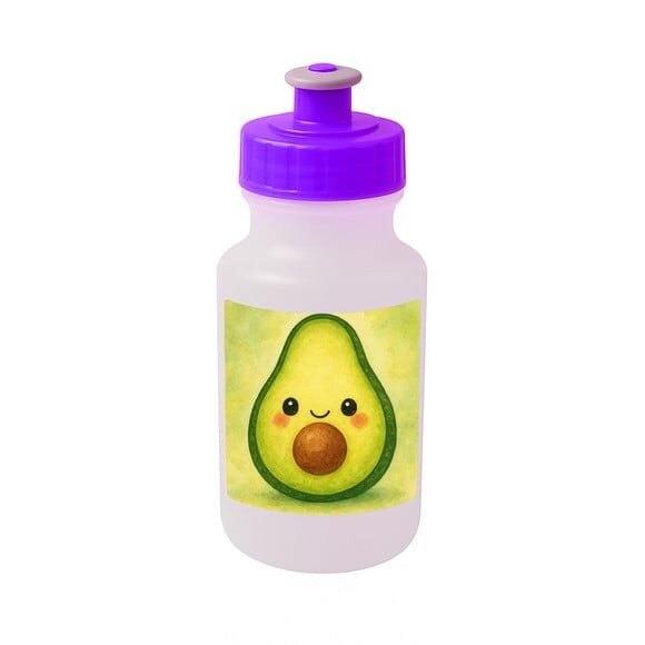 Garrafinha Squeeze Personalizada Abacate