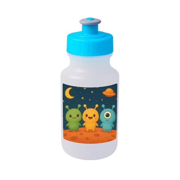 Garrafinha Squeeze Personalizada Alienígenas Fofos
