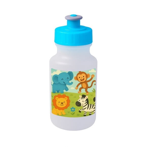 Garrafinha Squeeze Personalizada Animais Divertidos