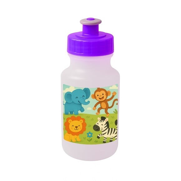 Garrafinha Squeeze Personalizada Animais Divertidos