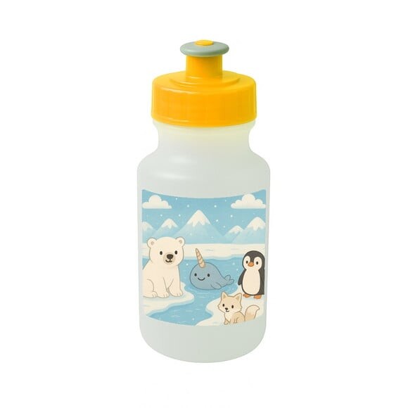 Garrafinha Squeeze Personalizada Animais do Ártico