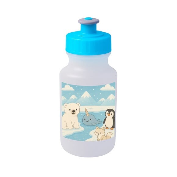 Garrafinha Squeeze Personalizada Animais do Ártico