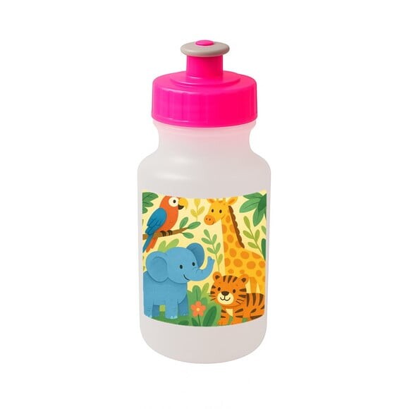 Garrafinha Squeeze Personalizada Animais Exóticos