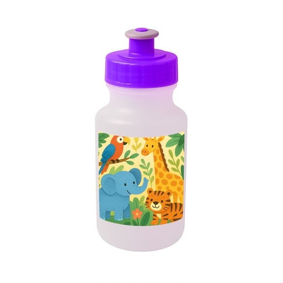 Garrafinha Squeeze Personalizada Animais Exóticos