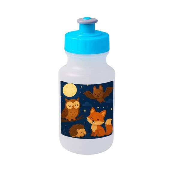 Garrafinha Squeeze Personalizada Animais Noturnos