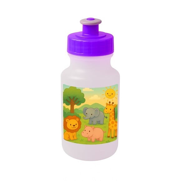 Garrafinha Squeeze Personalizada Animais Selvagens
