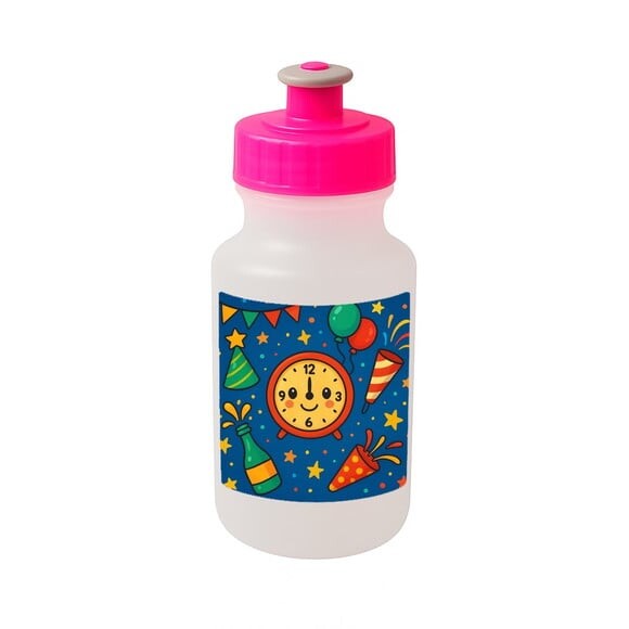 Garrafinha Squeeze Personalizada Ano Novo