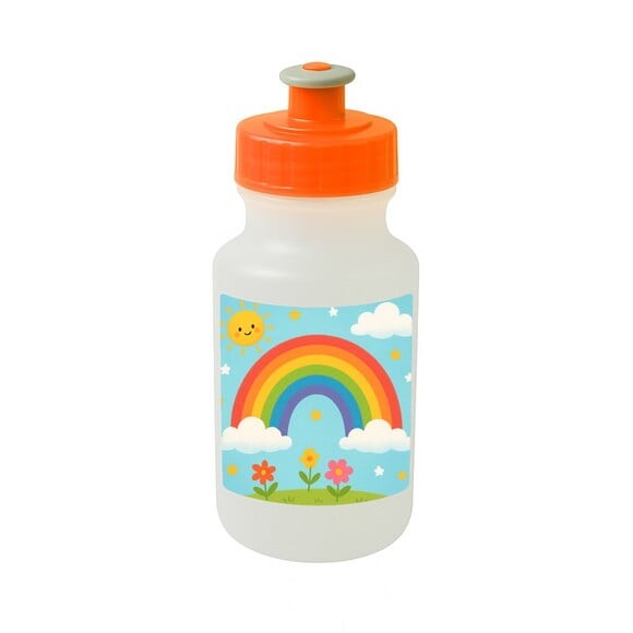 Garrafinha Squeeze Personalizada Arco-íris