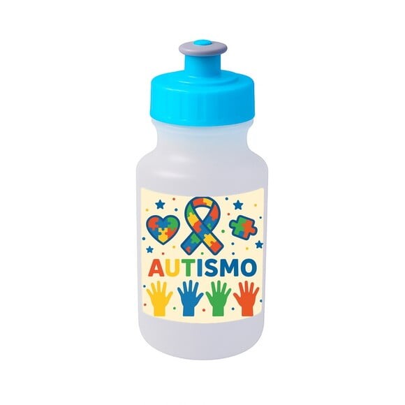 Garrafinha Squeeze Personalizada Autismo