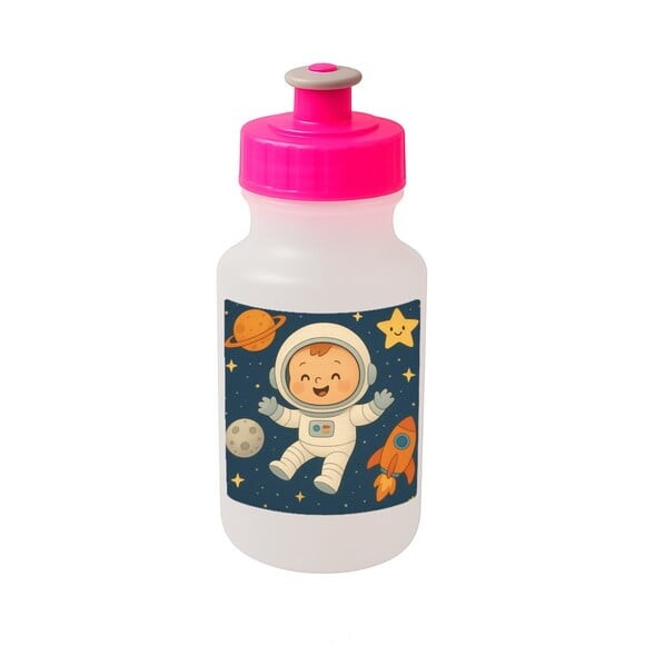 Garrafinha Squeeze Personalizada Astronauta Baby