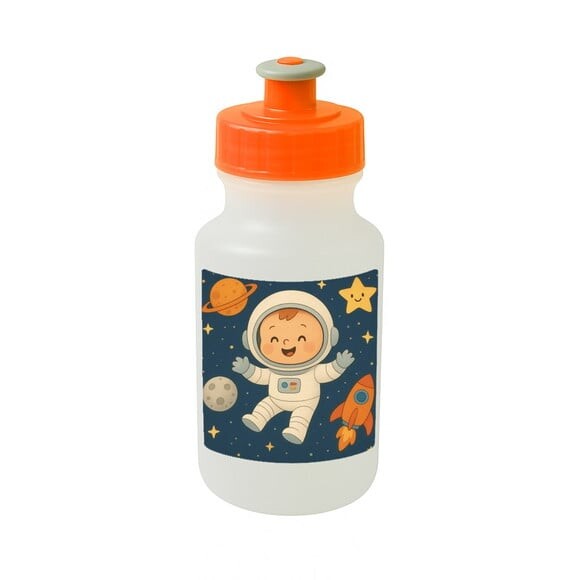 Garrafinha Squeeze Personalizada Astronauta Baby
