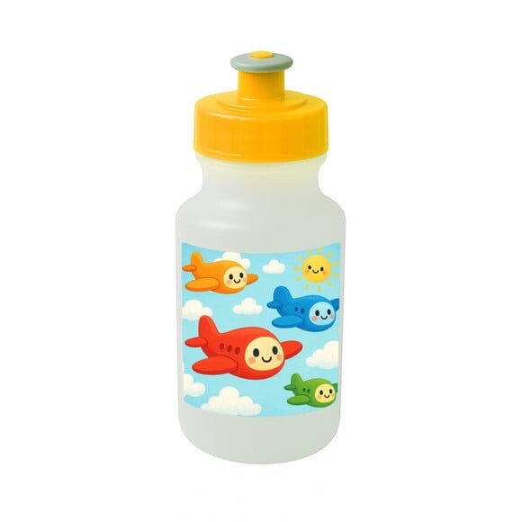 Garrafinha Squeeze Personalizada Aviões