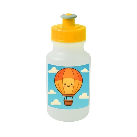Garrafinha Squeeze Personalizada Balão de Ar Quente