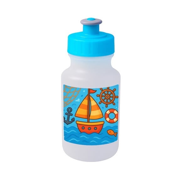 Garrafinha Squeeze Personalizada Barquinho