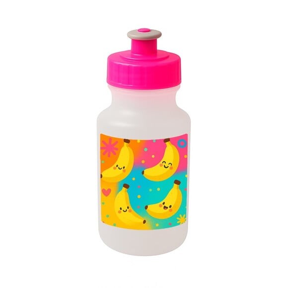 Garrafinha Squeeze Personalizada Bananas Divertidas