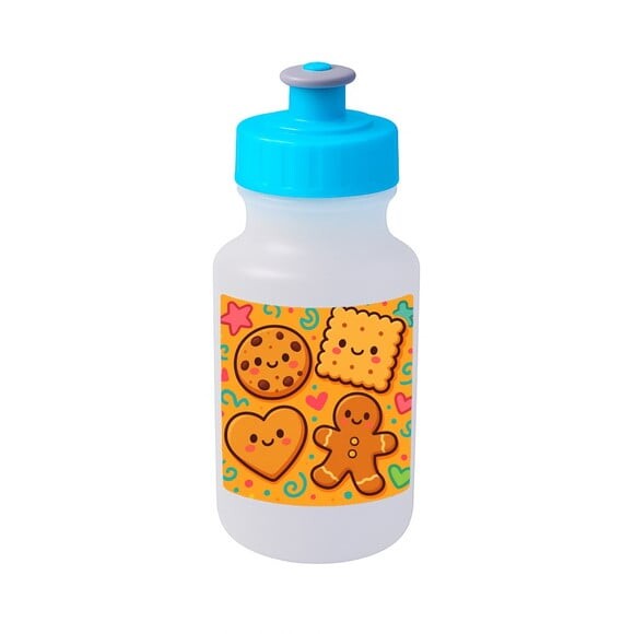Garrafinha Squeeze Personalizada Biscoitinhos