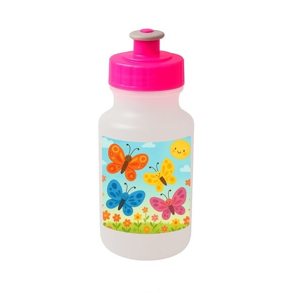 Garrafinha Squeeze Personalizada Borboletas