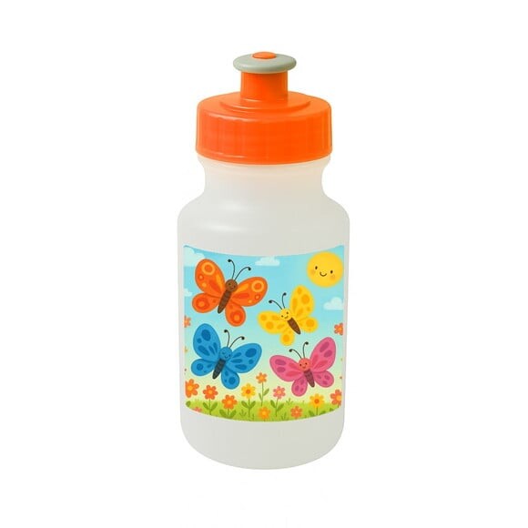 Garrafinha Squeeze Personalizada Borboletas