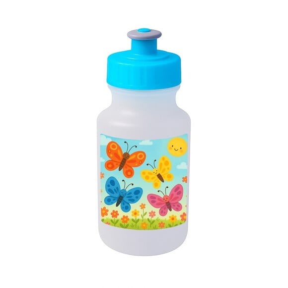 Garrafinha Squeeze Personalizada Borboletas