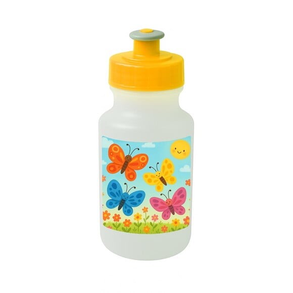 Garrafinha Squeeze Personalizada Borboletas