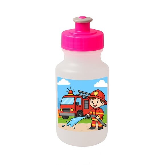 Garrafinha Squeeze Personalizada Bombeiros