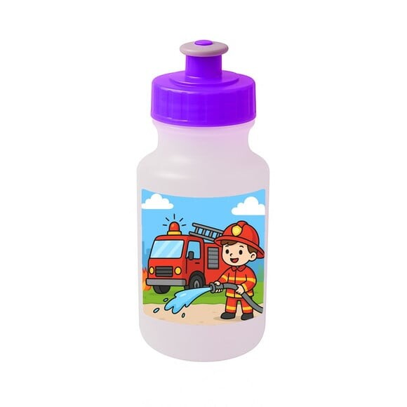 Garrafinha Squeeze Personalizada Bombeiros