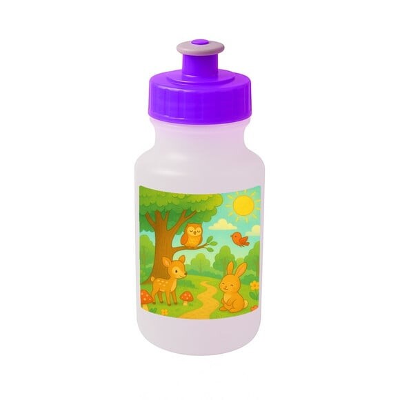 Garrafinha Squeeze Personalizada Bosque Encantado