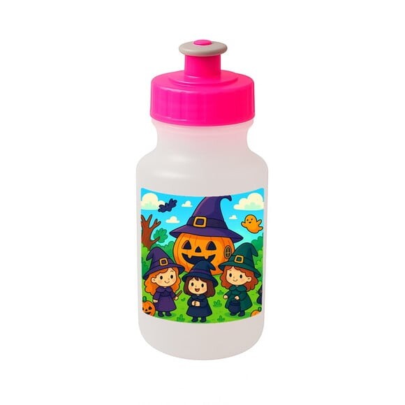 Garrafinha Squeeze Personalizada Bruxinhas Fofas