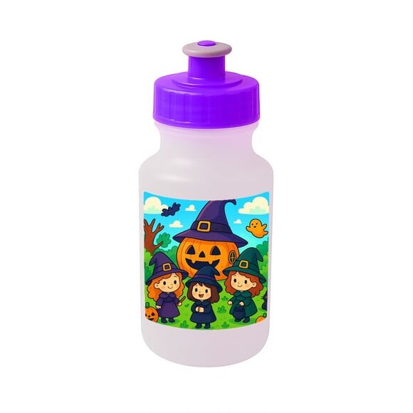 Garrafinha Squeeze Personalizada Bruxinhas Fofas