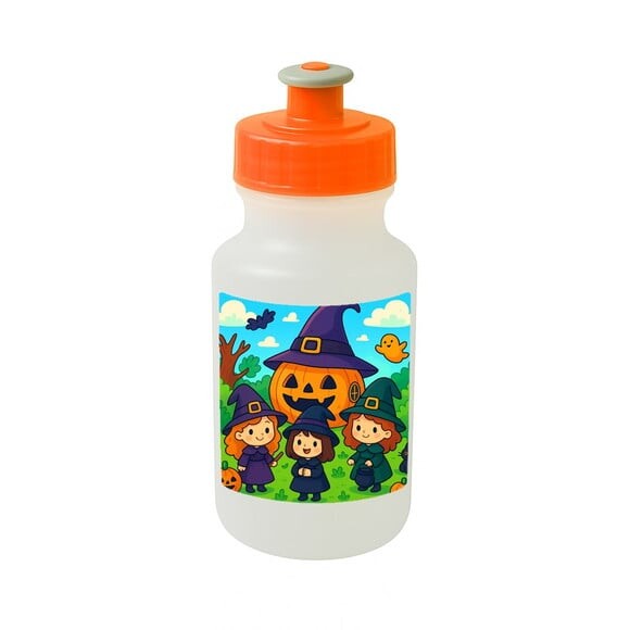 Garrafinha Squeeze Personalizada Bruxinhas Fofas