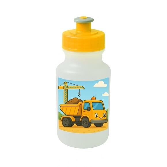 Garrafinha Squeeze Personalizada Caminhão Caçamba