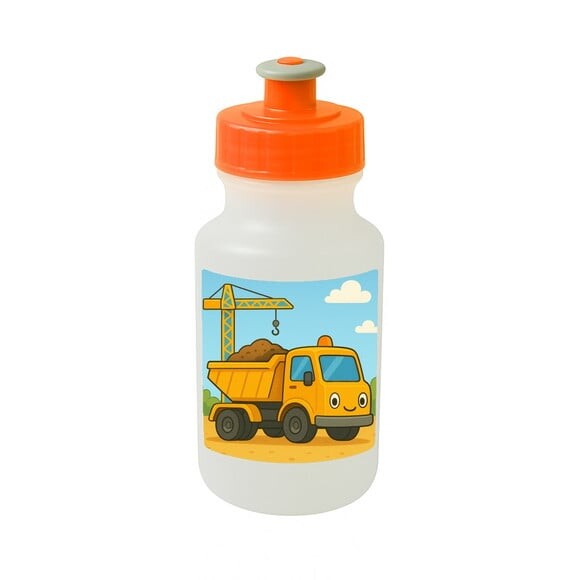 Garrafinha Squeeze Personalizada Caminhão Caçamba