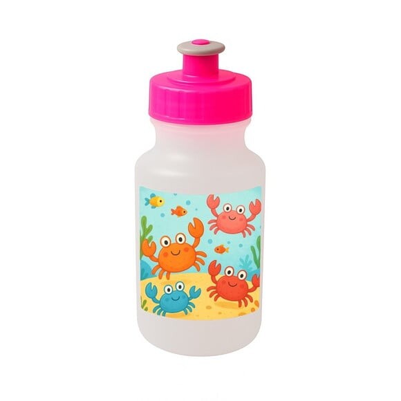 Garrafinha Squeeze Personalizada Caranguejinhos