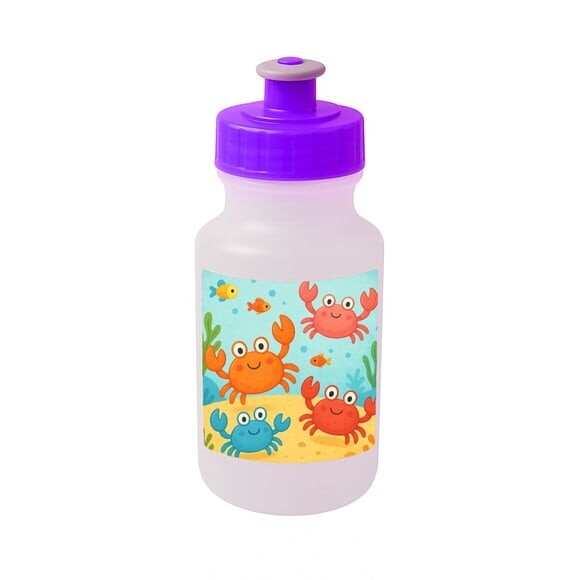 Garrafinha Squeeze Personalizada Caranguejinhos