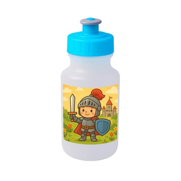Garrafinha Squeeze Personalizada Cavaleiro Medieval
