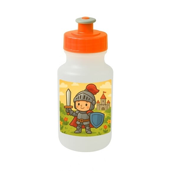 Garrafinha Squeeze Personalizada Cavaleiro Medieval