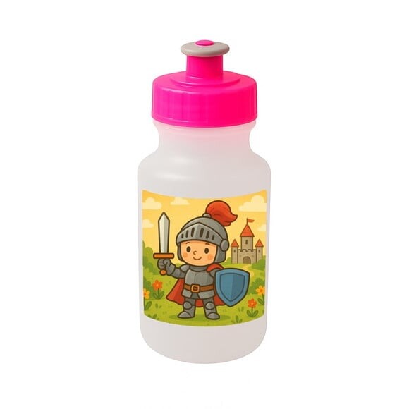 Garrafinha Squeeze Personalizada Cavaleiro Medieval