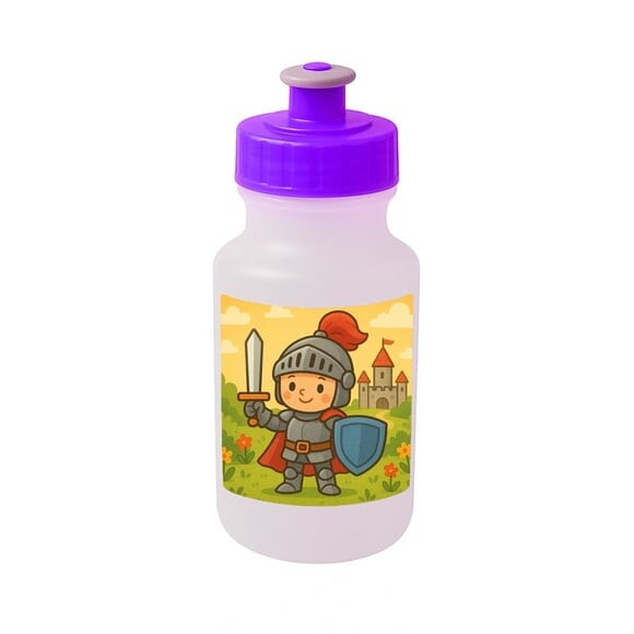 Garrafinha Squeeze Personalizada Cavaleiro Medieval
