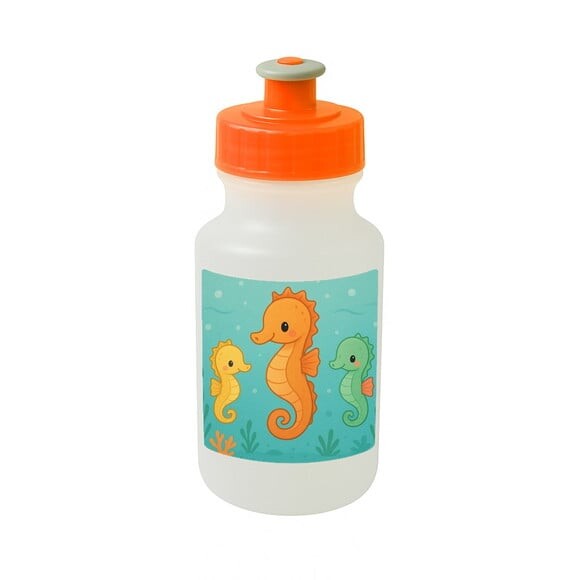 Garrafinha Squeeze Personalizada Cavalos Marinhos
