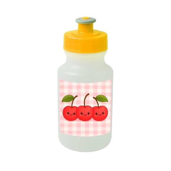 Garrafinha Squeeze Personalizada Cerejinha