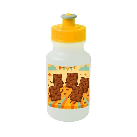 Garrafinha Squeeze Personalizada Chocolates