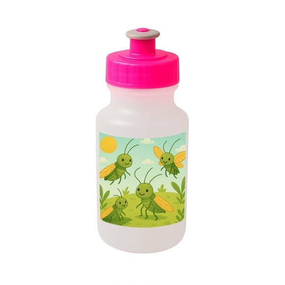 Garrafinha Squeeze Personalizada Cigarras