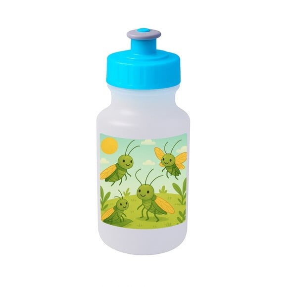 Garrafinha Squeeze Personalizada Cigarras