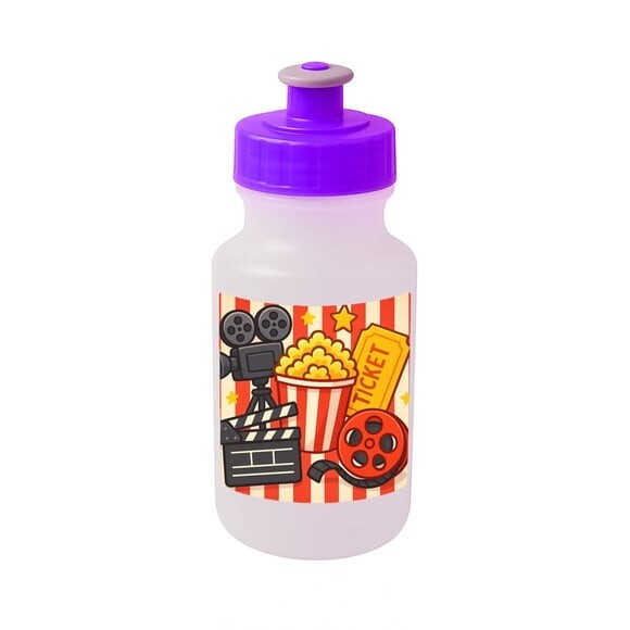 Garrafinha Squeeze Personalizada Cinema