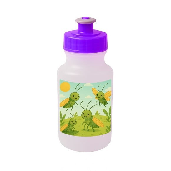 Garrafinha Squeeze Personalizada Cigarras