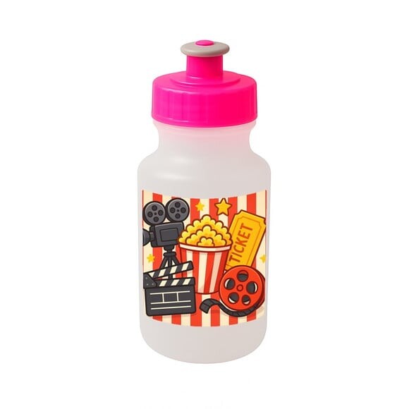 Garrafinha Squeeze Personalizada Cinema