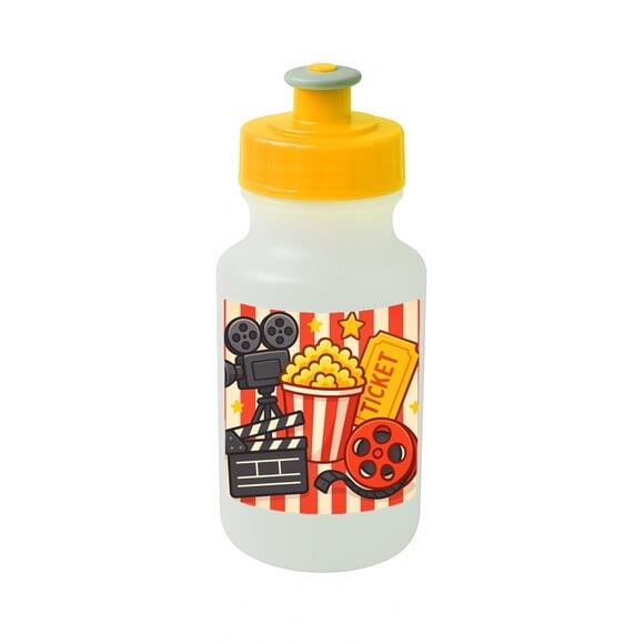 Garrafinha Squeeze Personalizada Cinema