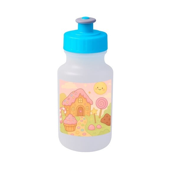 Garrafinha Squeeze Personalizada Confeitaria Kids